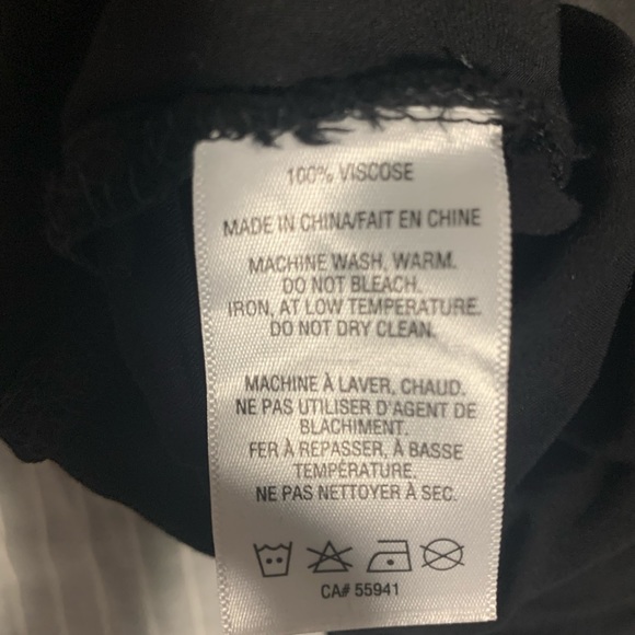 Harlow crop off the shoulder black blouse medium - Picture 2 of 3